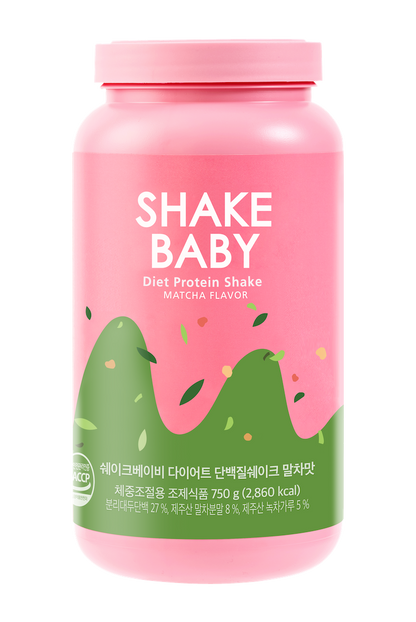 【ティアランド x Shake Baby(シェイクベビー)】【日本初上陸、国内発送】韓国で大人気！果肉やチョコチップの入った美味しすぎるプロテイン - ボトル