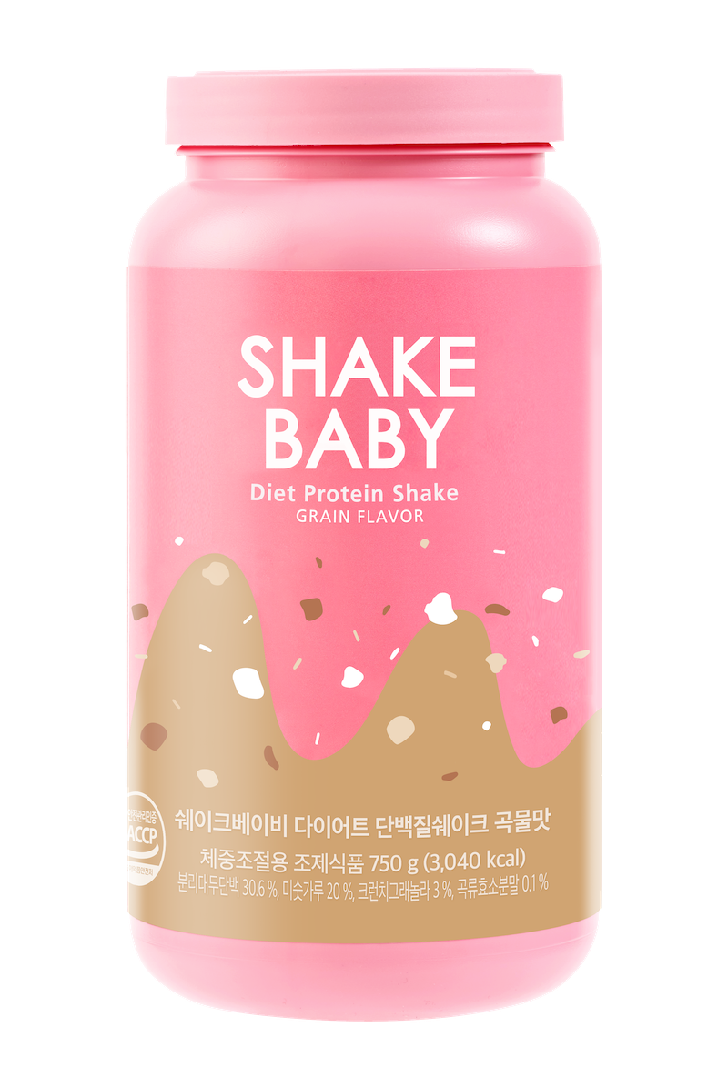 【ティアランド x Shake Baby(シェイクベビー)】【日本初上陸、国内発送】韓国で大人気！果肉やチョコチップの入った美味しすぎるプロテイン - ボトル